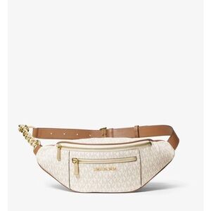 White/Acorn Michael Kors Waistpack